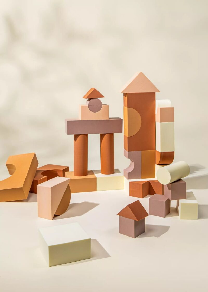 EVA Foam Building Blocks 48 Piece Set made by Coco Village