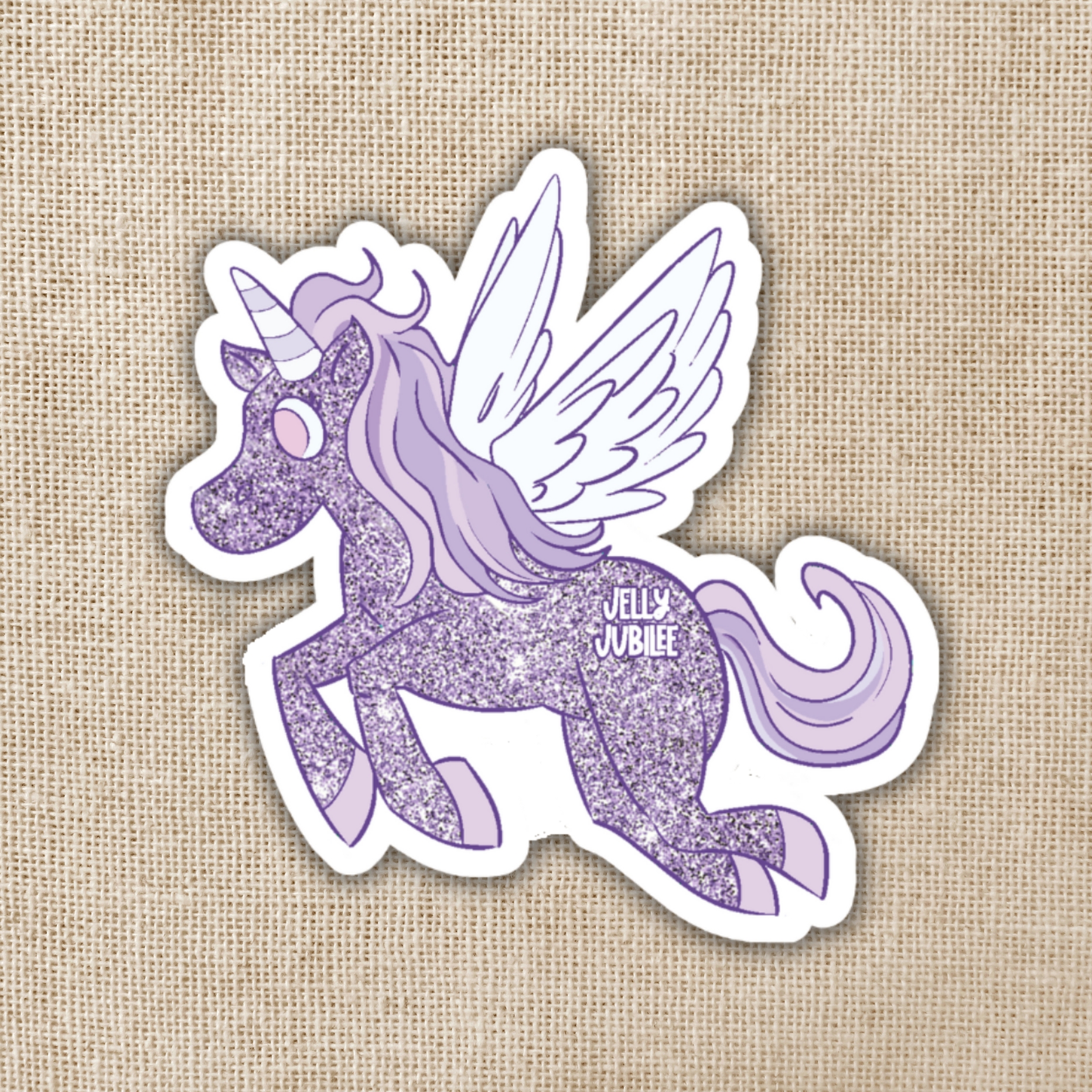 Kingdom of Threads Jelly Jubilee Holographic Sticker Crescent City