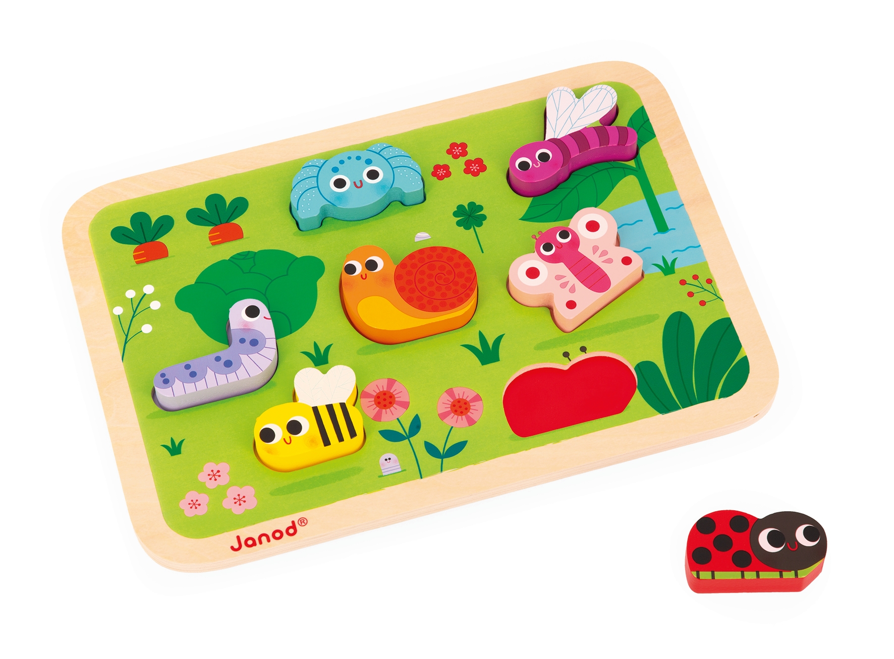 Janod Garden Chunky Puzzle