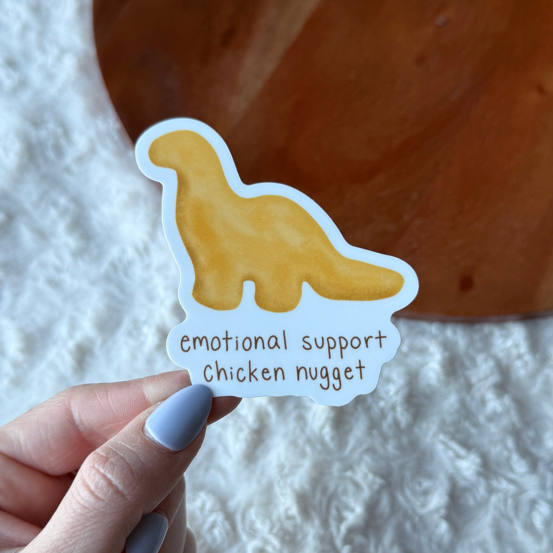 Big Moods Emotional Support Chicken Nugget