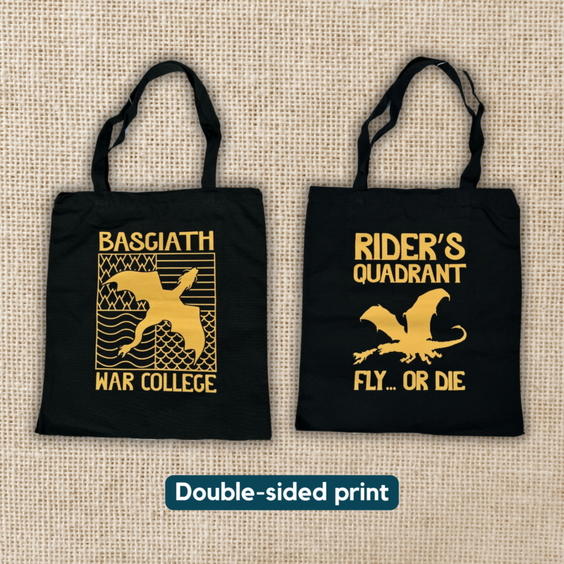 Basgiath War College Tote Bag from Kingdom of Threads
