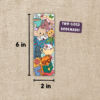Reading Cat Pile Bookmark from Kingdom of Threads