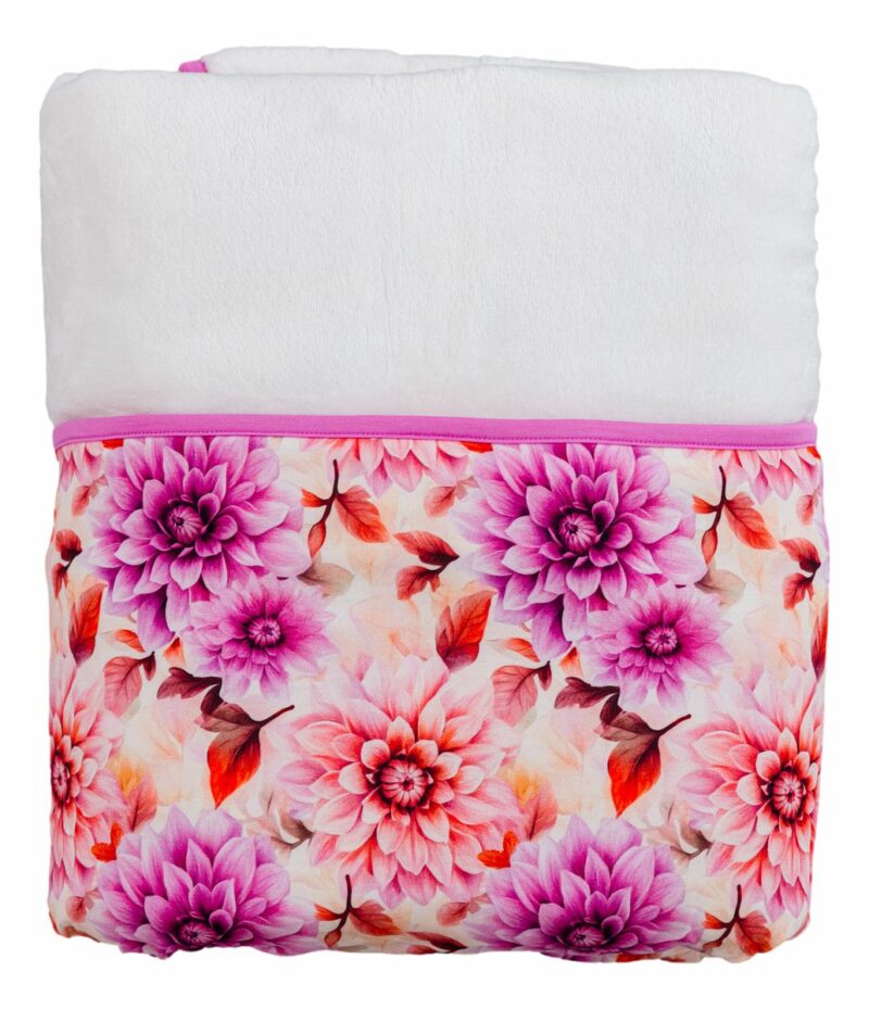 Margot Plush Bamboo Viscose Toddler Blanket from Birdie Bean