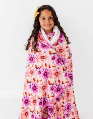 Birdie Bean Margot Plush Bamboo Viscose Toddler Blanket