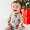 Birdie Bean Beary Merry Bamboo Viscose Convertible Romper
