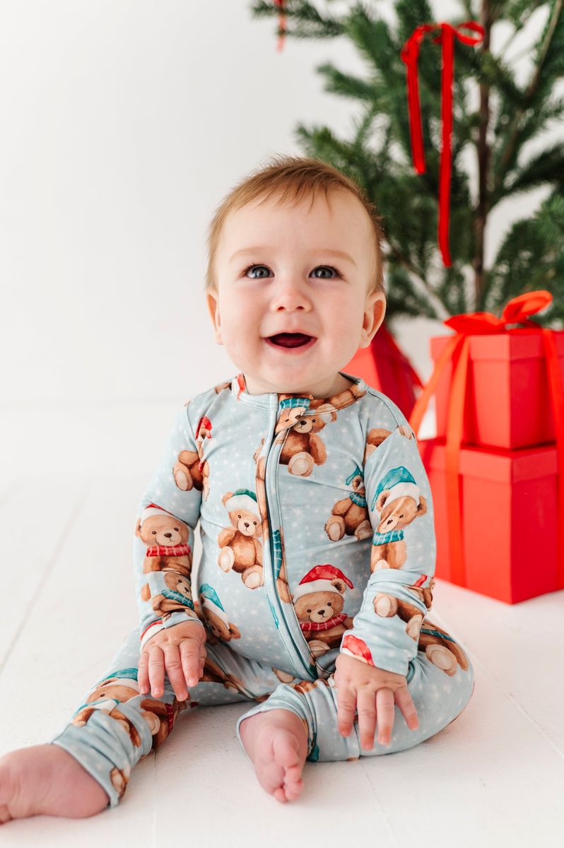 Birdie Bean Beary Merry Bamboo Viscose Convertible Romper