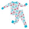 Jolly & Bright Bamboo Viscose 2-Piece Pajama Set available at Blossom