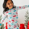 Jolly & Bright Bamboo Viscose 2-Piece Pajama Set from Birdie Bean
