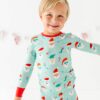 Santa Squad Bamboo Viscose 2-Piece Pajama Set
