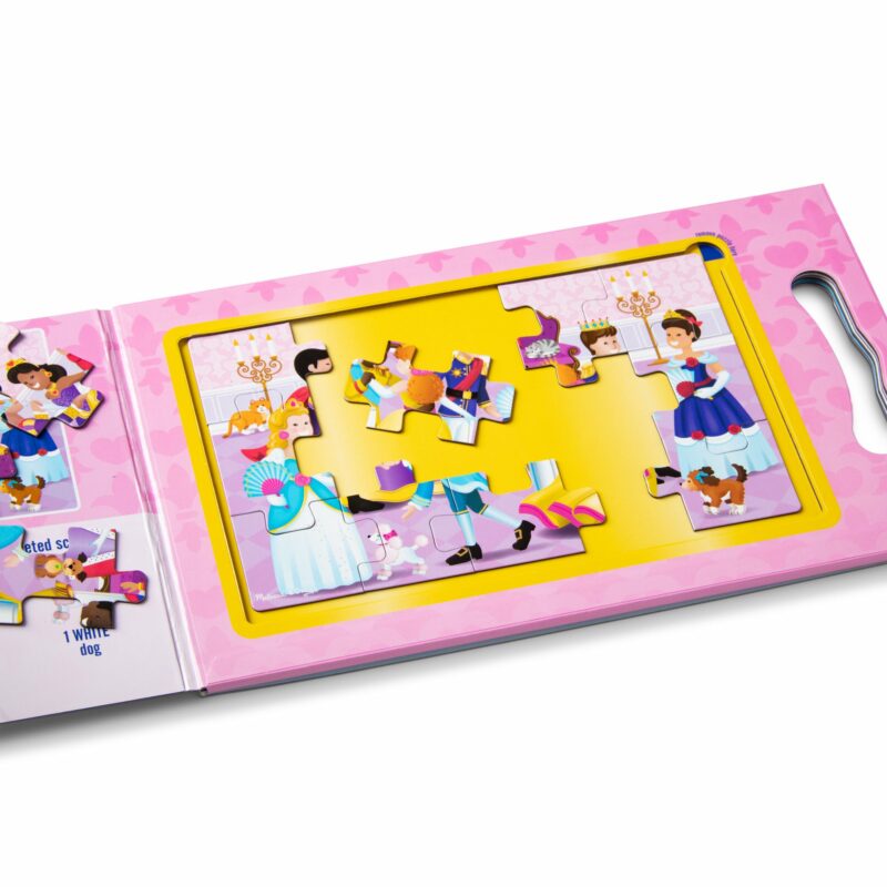 Melissa & Doug Take Along Magnetic Jigsaw Puzzles Princesses available at Blossom