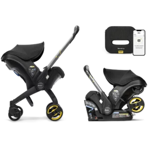1-Stroller_Latch_SensAlert_Nitro_Black_US_Side Doona Car Seat Stroller + SensAlert Bundle
