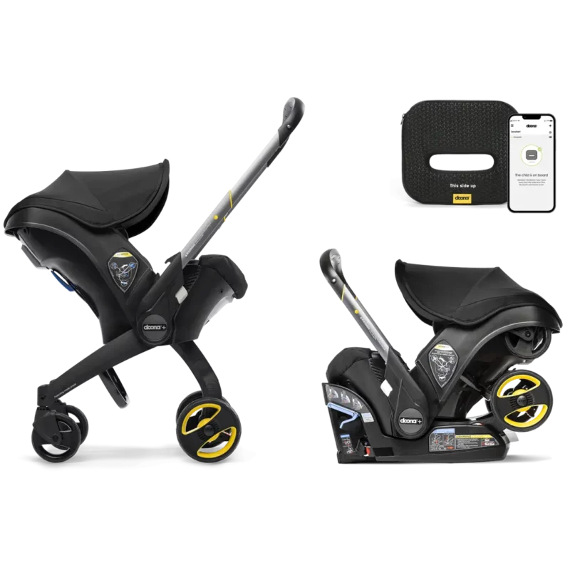 Doona Car Seat Stroller + SensAlert Bundle
