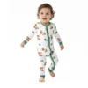Angel Dear Bigfoot Camping Bamboo Viscose Zipper Romper