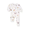 Collector Chickens Bamboo Viscose Zipper Romper from Angel Dear