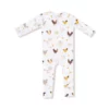 Collector Chickens Bamboo Viscose Zipper Romper