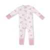 Little Fawn Bamboo Viscose Zipper Romper from Angel Dear