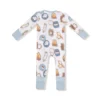 Smores Bamboo Viscose Zipper Romper
