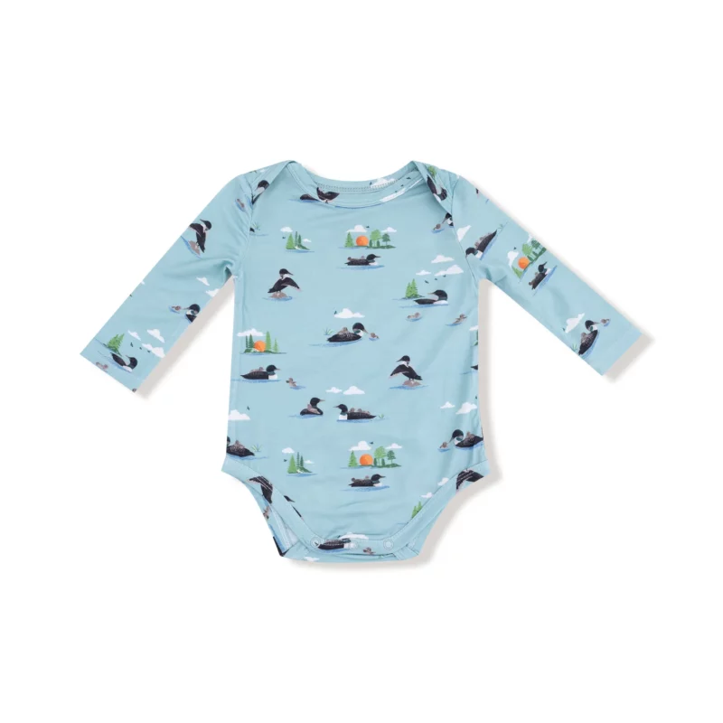 Angel Dear Loons Bamboo Viscose Lap Shoulder Bodysuit