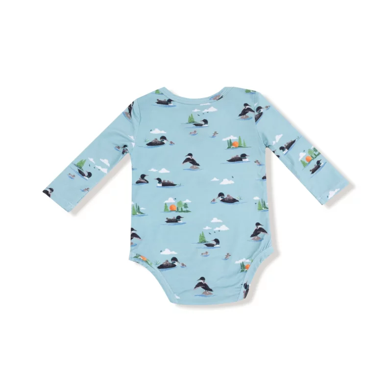 Loons Bamboo Viscose Lap Shoulder Bodysuit from Angel Dear