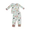 Angel Dear American Woodland Animals Bamboo Viscose Loungewear Set
