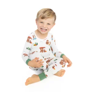 Angel Dear Bigfoot Camping Bamboo Viscose Loungewear Set