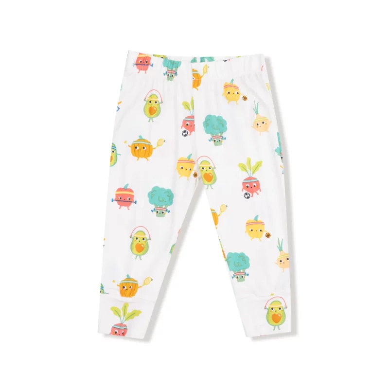 Crunch Munch Veggie Sports Bamboo Viscose Loungewear Set available at Blossom