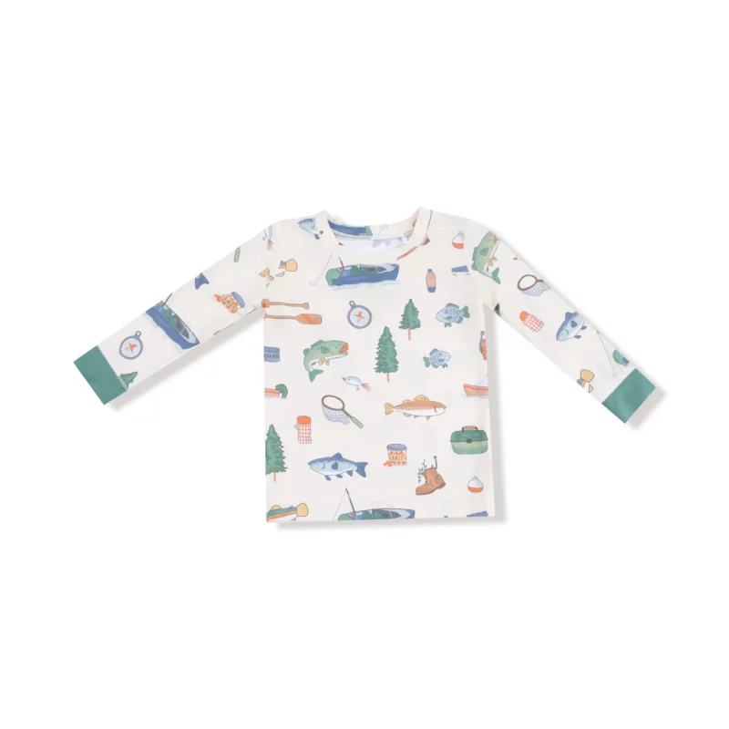 Fishing Things Bamboo Viscose Loungewear Set