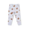 Footballs Playing Football Bamboo Viscose Loungewear Set available at Blossom