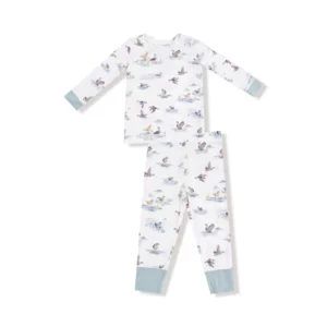 Angel Dear Migrating Mallards Bamboo Viscose Loungewear Set