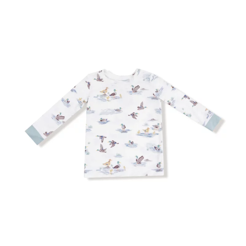 Migrating Mallards Bamboo Viscose Loungewear Set from Angel Dear