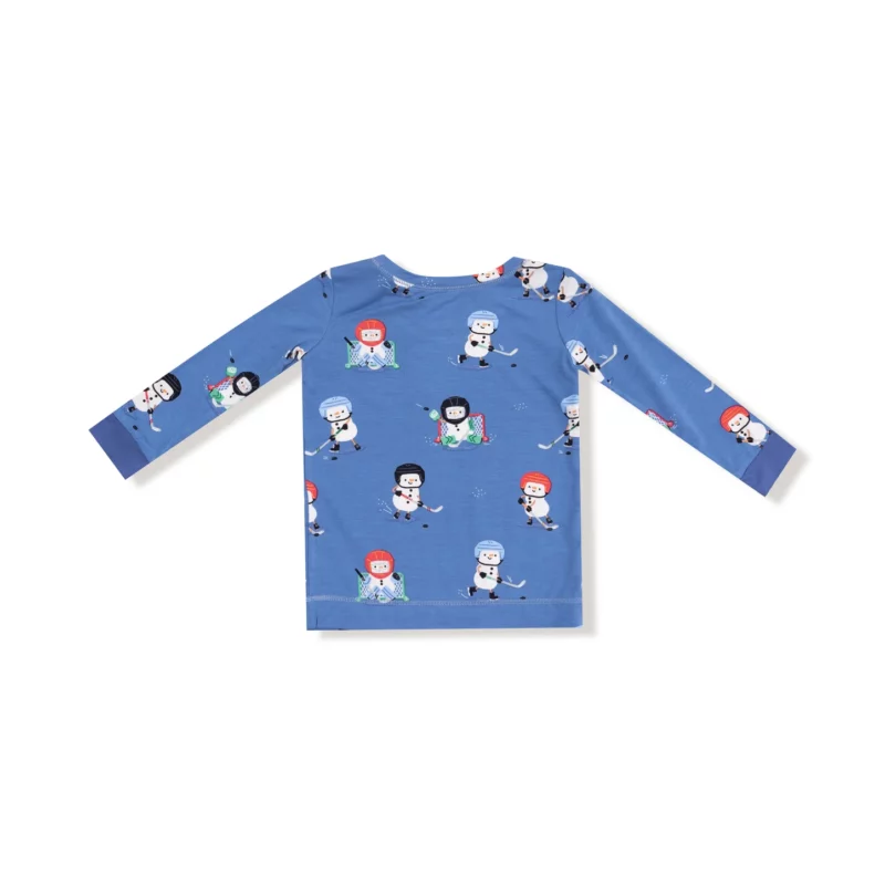 Snow Folks Ice Hockey Bamboo Viscose Loungewear Set