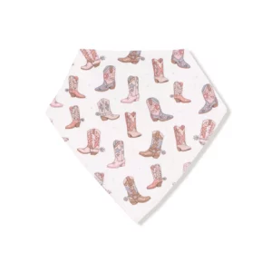 Angel Dear Future Cowgirl Bamboo Viscose Bandana Bib