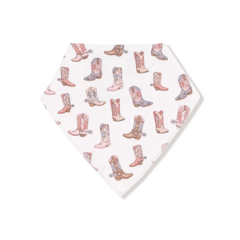 Angel Dear Future Cowgirl Bamboo Viscose Bandana Bib