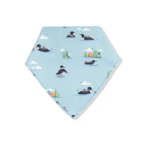 Angel Dear Loons Bamboo Viscose Bandana Bib