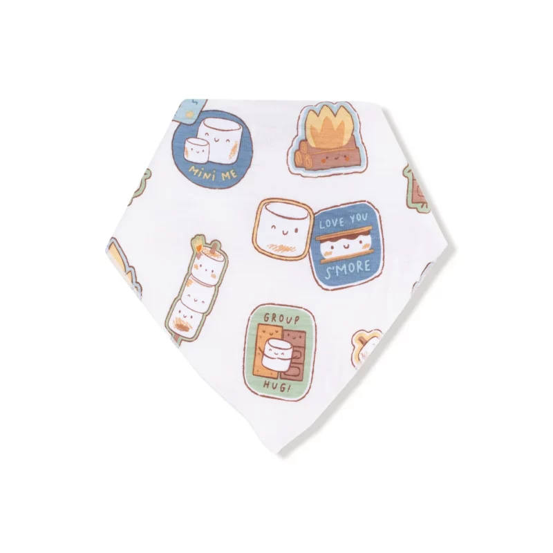 Angel Dear Smores Bamboo Viscose Bandana Bib
