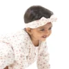 Angel Dear Carrie Floral Muslin Knot Headband