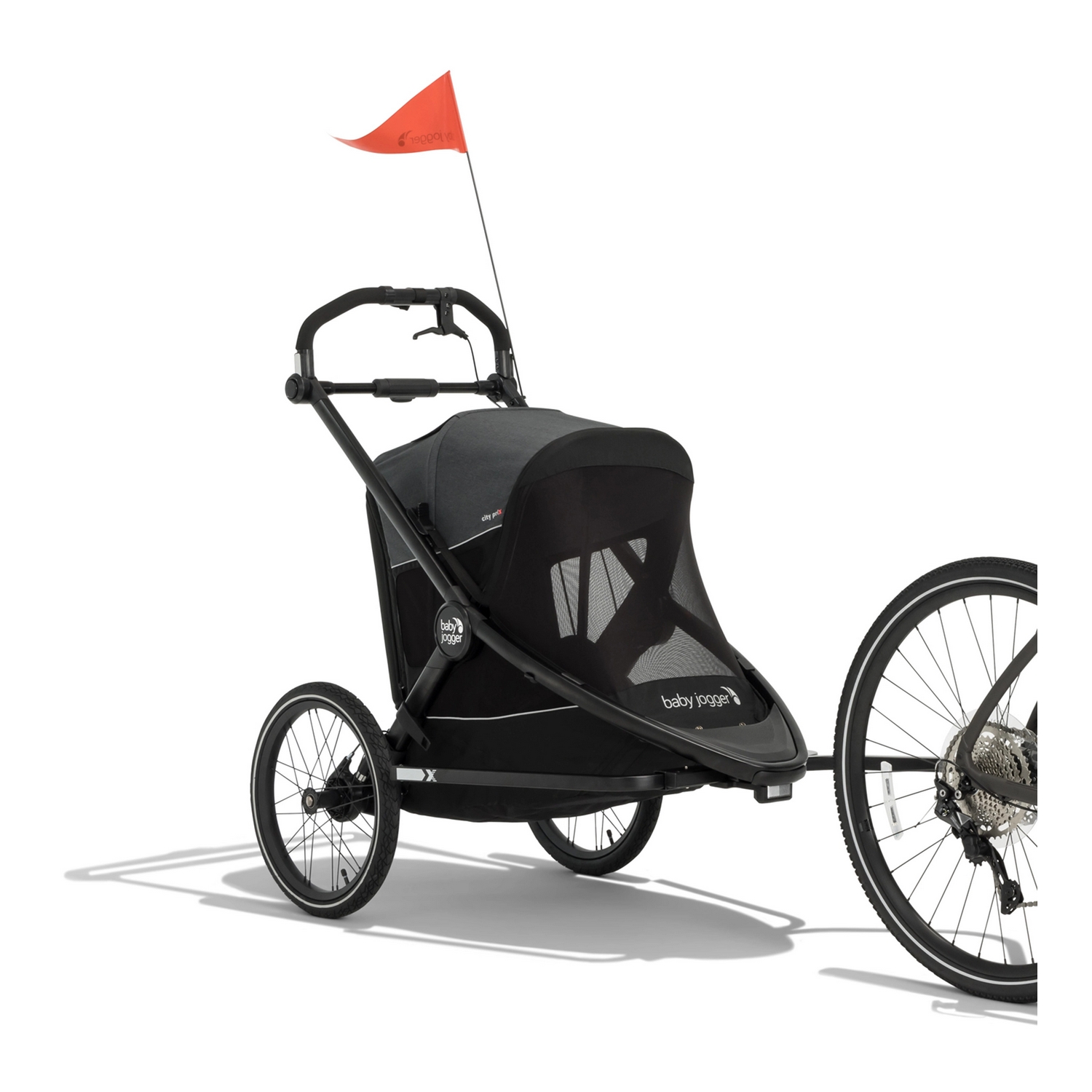 Baby Jogger City Prix Jogger x Bike Trailer With Trailer Conversion Kit