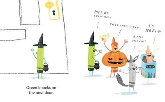 The Crayons Trick or Treat made by Panguin Random House