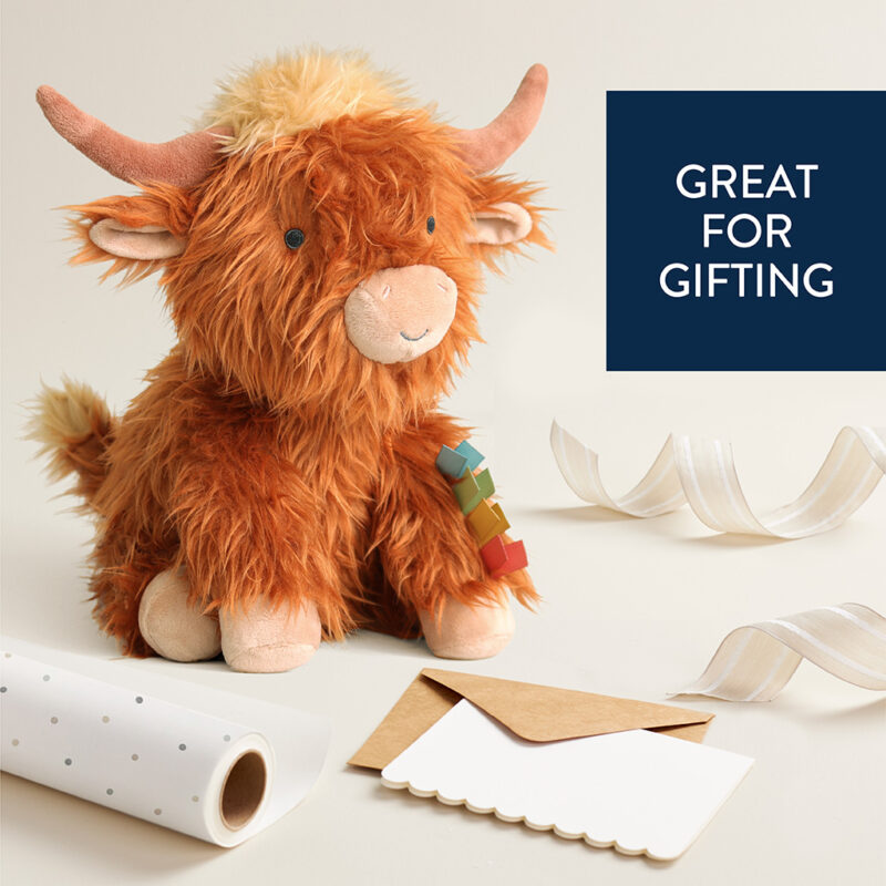 Sweetie Snuggles Wyatt The Highland Cow Plush from