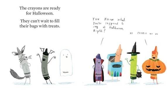 The Crayons Trick or Treat from Panguin Random House