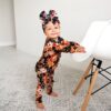 Gigi and Max Renee Bamboo Viscose Ruffle Zip Convertible Footie