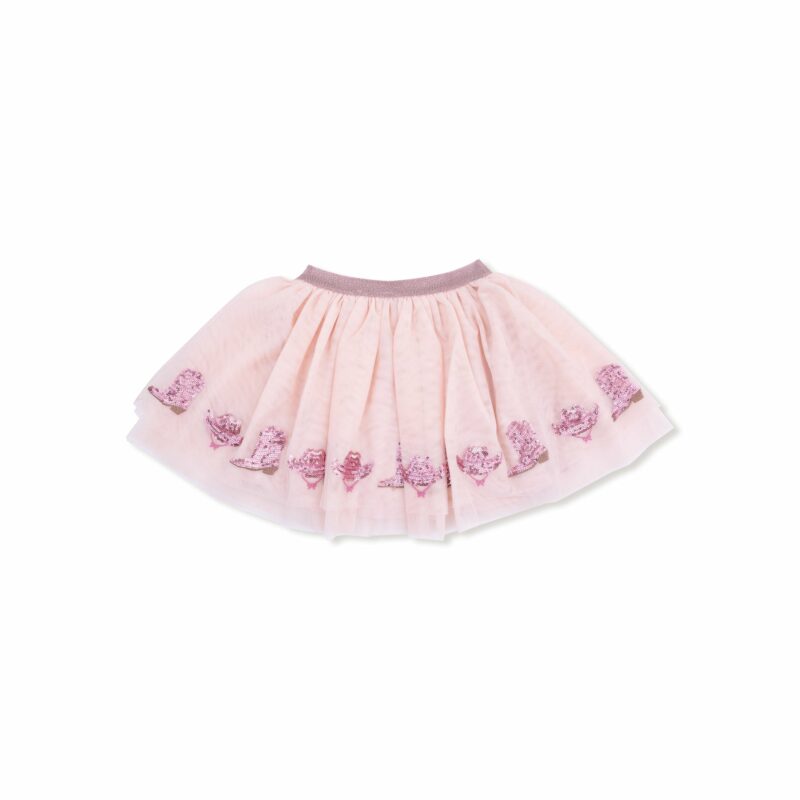 Angel Dear Pink Boot Tutu Skirt