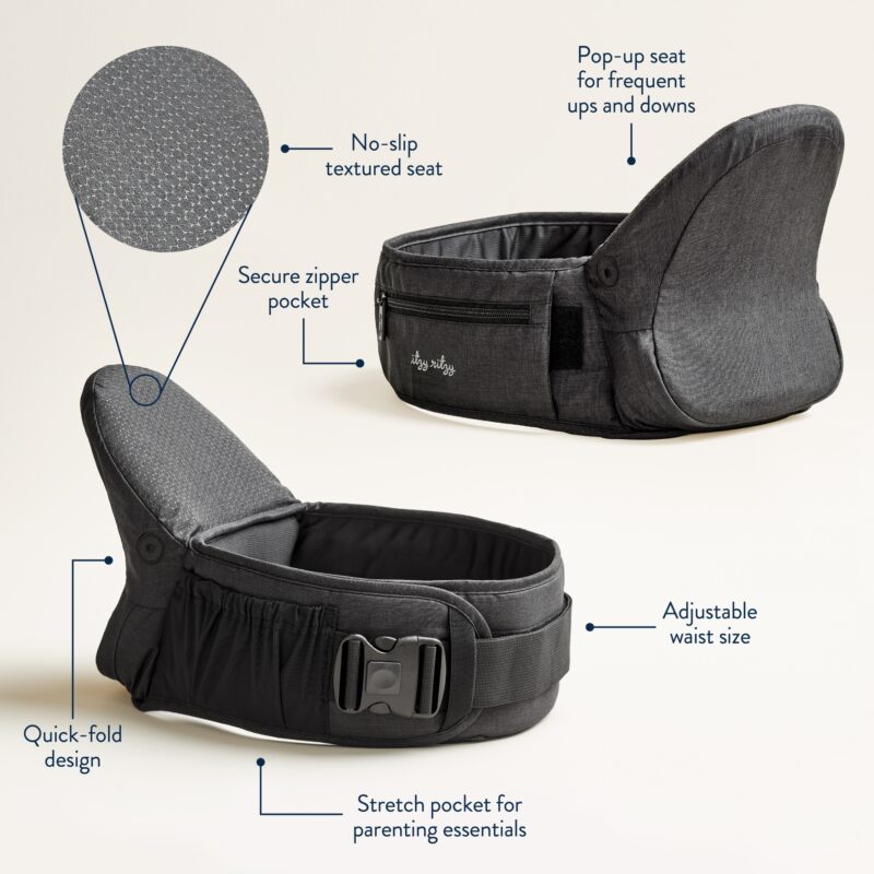 Itzy Hold & Fold - Hip Seat Carrier made by Itzy Ritzy