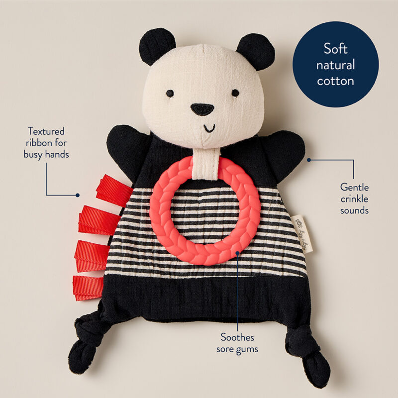 Bitzy Crinkle Panda Toys
