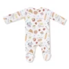 Bonjour Breakfast Bamboo Viscose Zipper Footie from Angel Dear