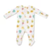 Crunch Munch Veggie Sports Bamboo Viscose Zipper Footie from Angel Dear