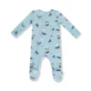 Loons Bamboo Viscose Zipper Footie
