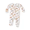 Napping Puppies Bamboo Viscose Zipper Footie from Angel Dear