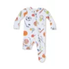 Sports Ball Friends Bamboo Viscose Zipper Footie from Angel Dear
