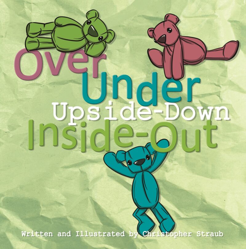 Christopher Straub Over Under Upside-Down Inside-Out Bear Hardcover Storybook